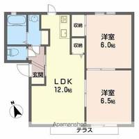 ファイン 末広 A・Bの間取り