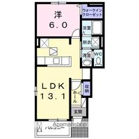 ロイ モンテーニュ Ⅲの間取り