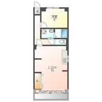 愛知県名古屋市名東区猪子石2丁目の賃貸マンションの間取り