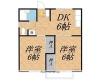 ハイツ松崎A棟A202の間取り