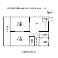 群馬県邑楽郡大泉町東小泉2丁目の賃貸アパートの間取り