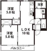 物件の間取り画像