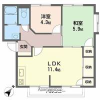 物件の間取り画像