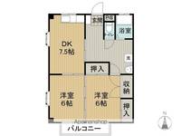 コーポリヴハウス203の間取り