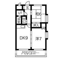 メゾネットときわの間取り