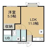 物件の間取り画像
