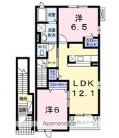 物件の間取り画像