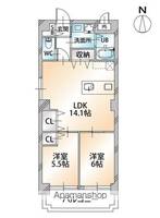 物件の間取り画像