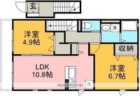 物件の間取り画像