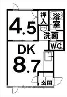 物件の間取り画像