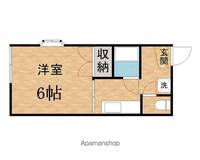 東京都多摩市百草の賃貸アパート101の間取り