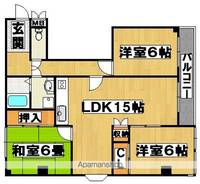 物件の間取り画像