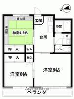 ワドーハイツ201の間取り