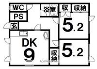物件の間取り画像