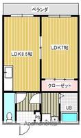 物件の間取り画像