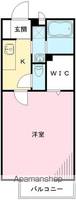 コンフォール千波103号室の間取り