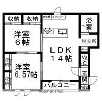 物件の間取り画像