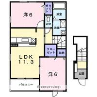 物件の間取り画像