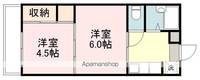 平和マンション上杉の間取り