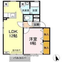 リビングタウン東通Ⅱ Cの間取り