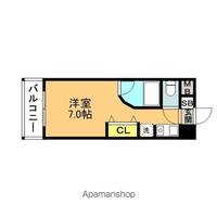 ルネスロワール天神サウス817の間取り