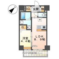 福岡県福岡市東区松島1丁目の賃貸マンションの間取り