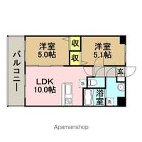ロイヤルガーデンパレス702の間取り