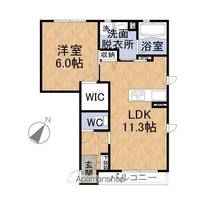 CIRUELA自由ケ丘東103の間取り