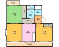 物件の間取り画像
