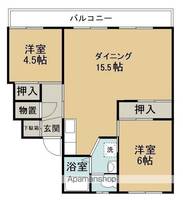 物件の間取り画像