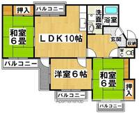 物件の間取り画像