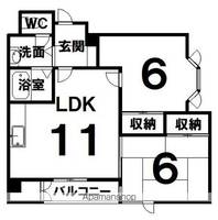 物件の間取り画像