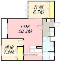 物件の間取り画像