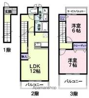 物件の間取り画像