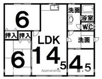 物件の間取り画像