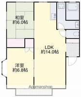 瑞穂の里 D棟の間取り