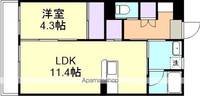 物件の間取り画像