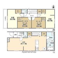 千葉県千葉市中央区大巌寺町(一戸建)の賃貸物件の間取り