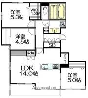物件の間取り画像