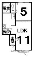 物件の間取り画像