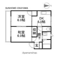 マーブルアーチ201の間取り