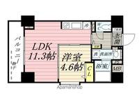 東京都荒川区荒川5丁目の賃貸マンションの間取り