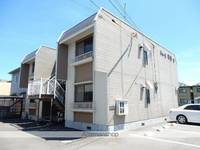 岡山県岡山市北区平野の賃貸アパートの外観
