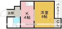 箕輪ハイツの間取り
