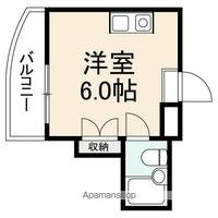 香川県高松市郷東町の賃貸マンションの間取り
