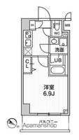神奈川県横浜市南区高根町1丁目の賃貸マンションの間取り