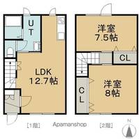 光陽マンションF棟F-24の間取り