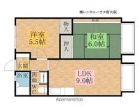 コスモハイツ岸田101の間取り