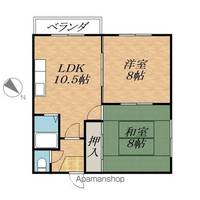 西3ハイツの間取り