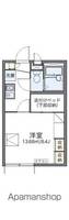 レオパレスNorthRiver202の間取り